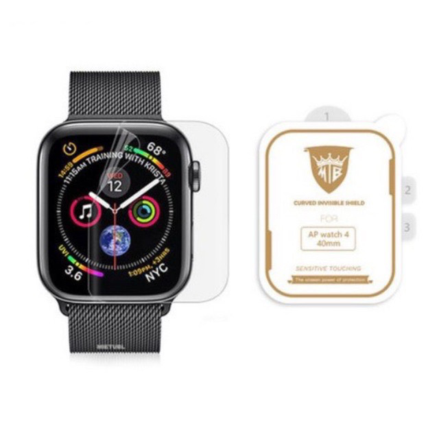 Miếng dán PPF đồng hồ apple watch đủ size từ 38mm đến 44mm