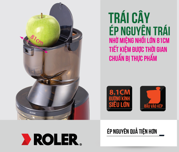 Máy ép chậm đa năng Roler RS-4458