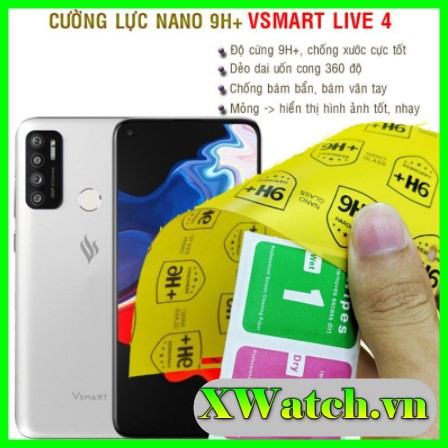 Cường lực dẻo nano Vsmart Live 4
