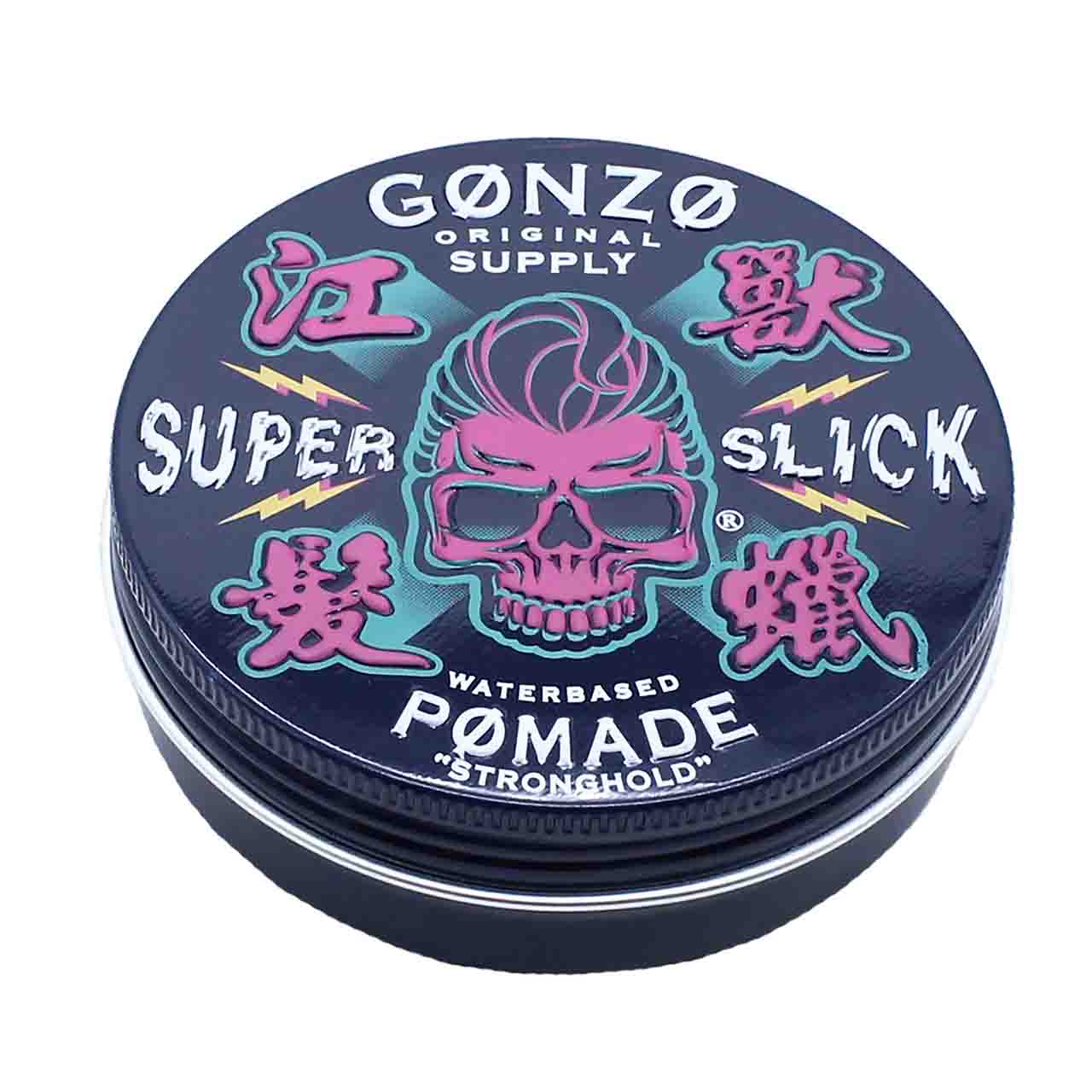 GEL VUỐT TÓC GONZO SUPER SLICK STRONG HOLD POMADE