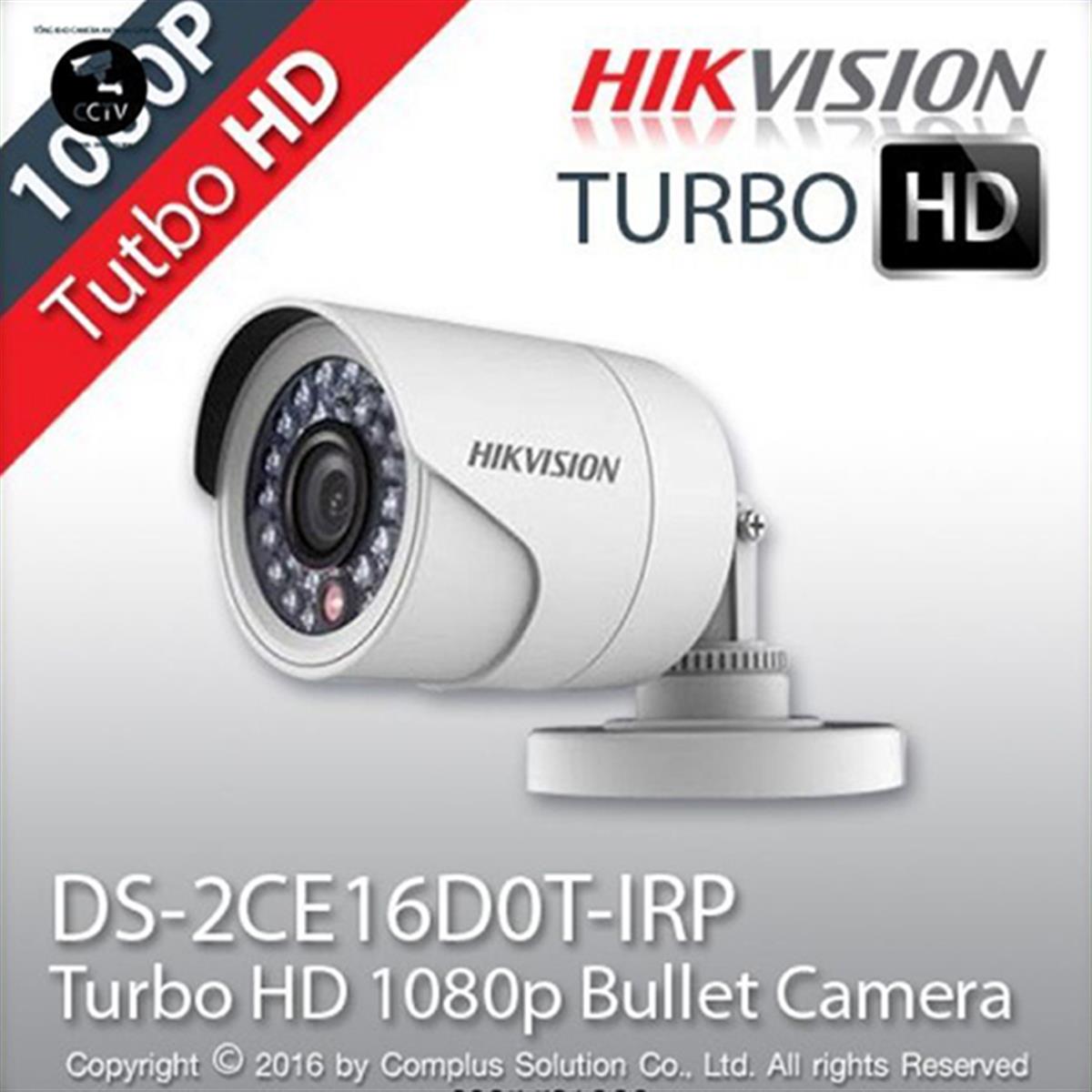 [Chính Hãng] Camera Thân TVI HikVision DS-2CE16D0T-IRP