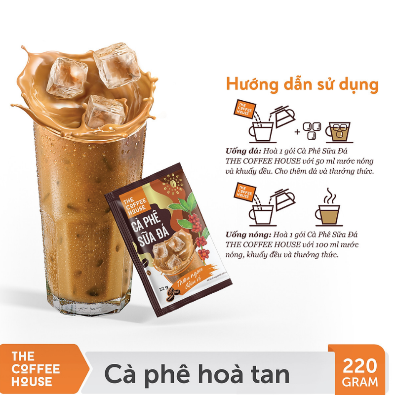 Combo 3 Hộp Cà Phê Sữa Đá Hòa Tan