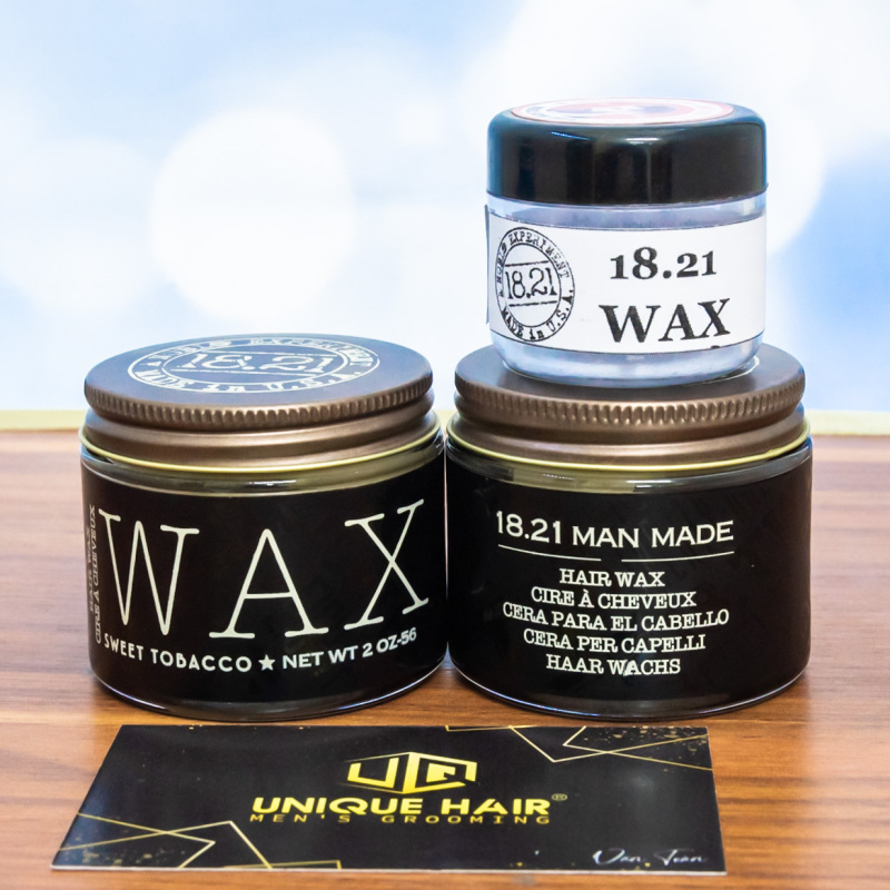 Chiết Dùng Thử : Sáp vuốt tóc 18.21 Man Made Wax  ! Travel Size 10-20-30g