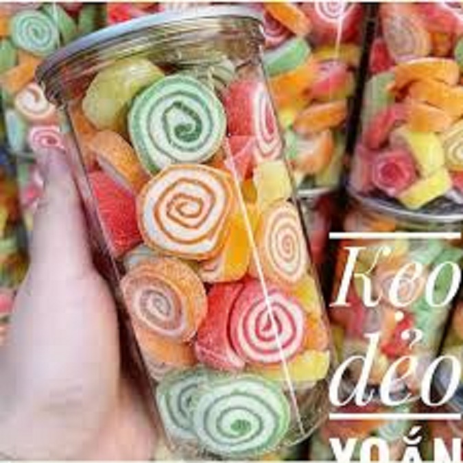 500g kẹo dẻo xoắn