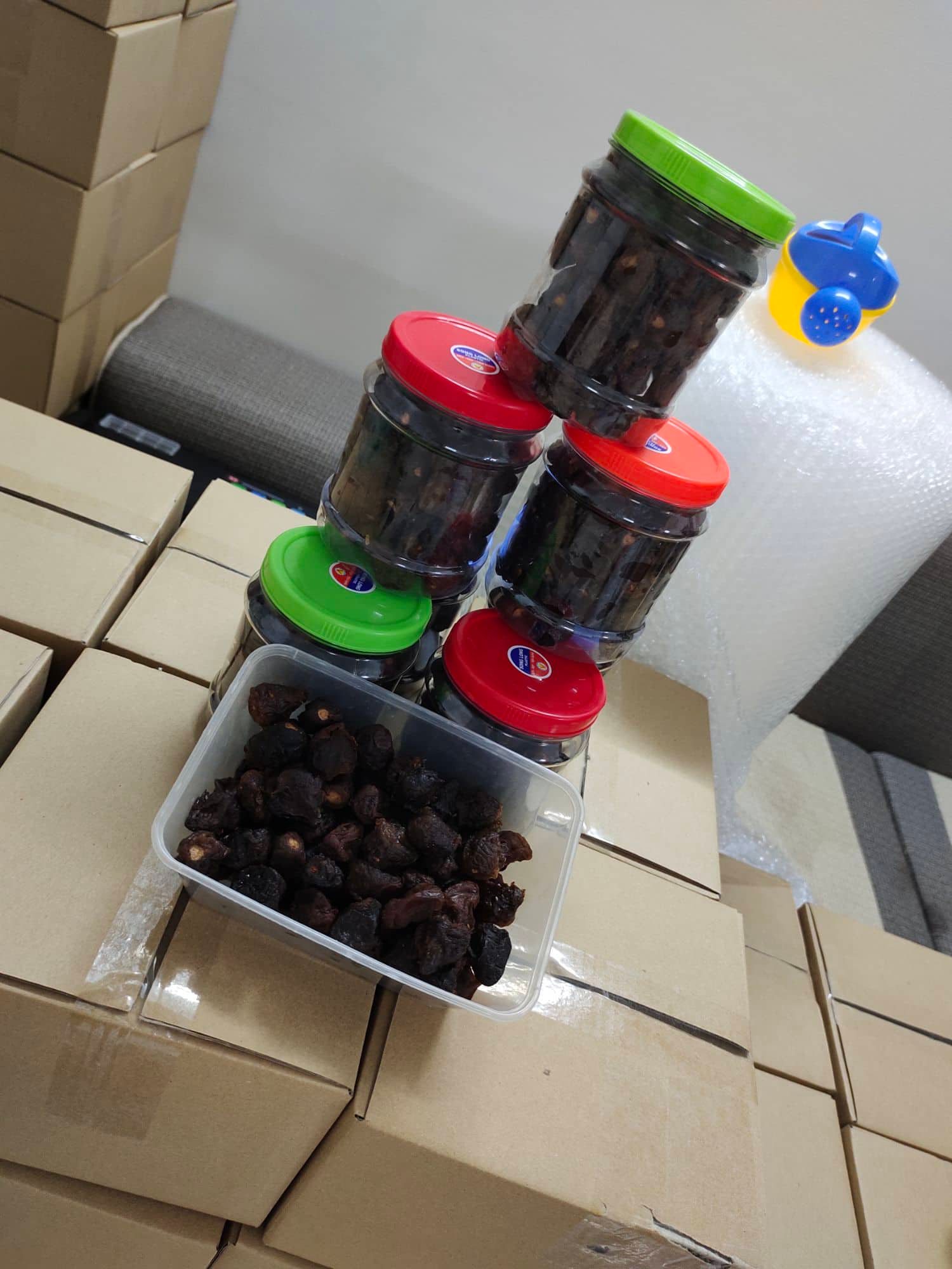 Vải Thiều sấy khô Tách Vỏ