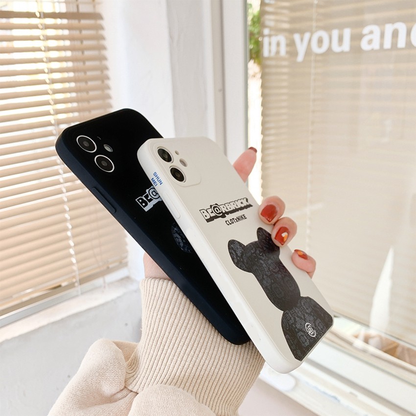 Ốp Lưng Iphone Cạnh Vuông BVC Hình Bearrick-Ốp Lưng Iphone Full Đời Máy