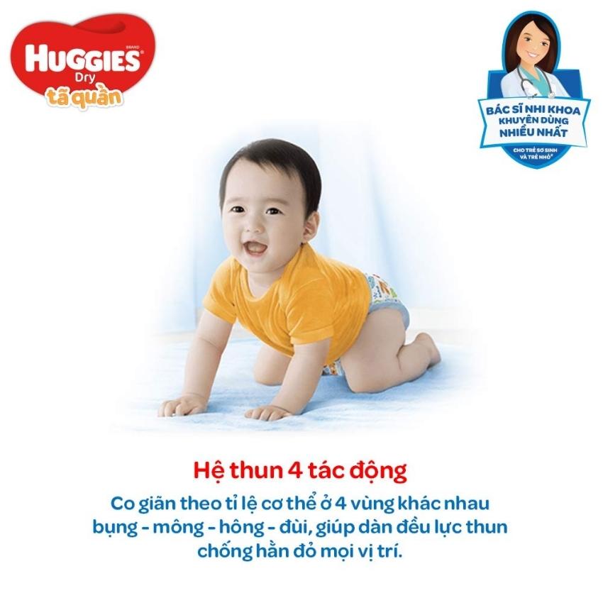 Tã - Bỉm quần Huggies size M42, M42+6, tặng 6 miếng (dành cho trẻ 6-11kg)
