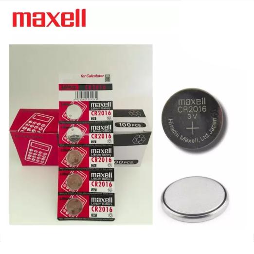 Vỉ 5 viên pin Cmos Maxell lithium 3V CR2016,