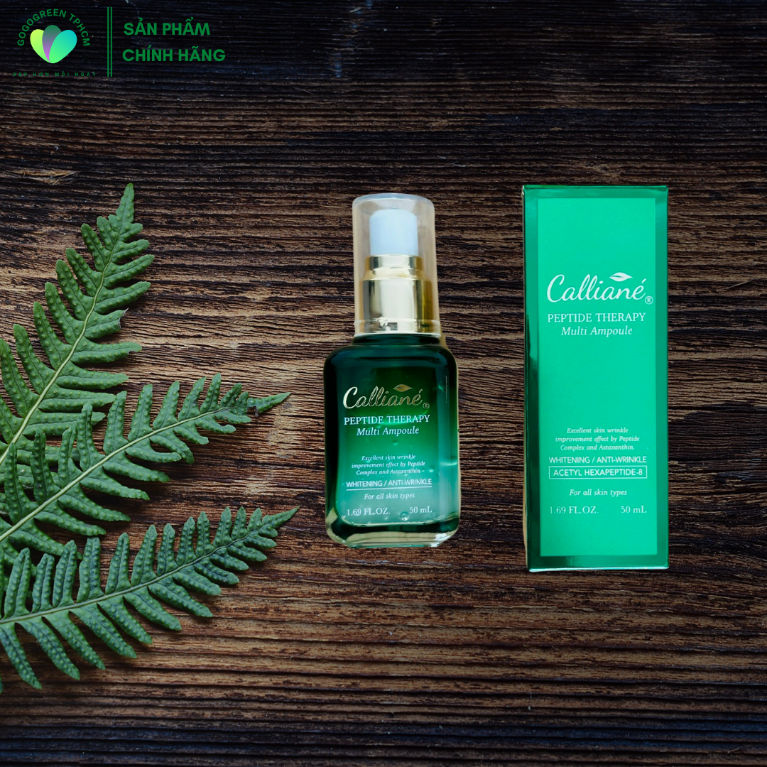 Tinh Chất Tế Bào Gốc Trắng Da Chống Lão Hoá 50ml (Calliané Peptide Therary Multi Ampoule)