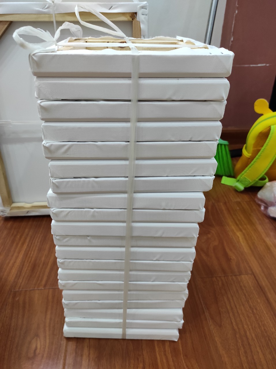 Combo 2 toan vẽ tranh 20x20 cm căng sẵn