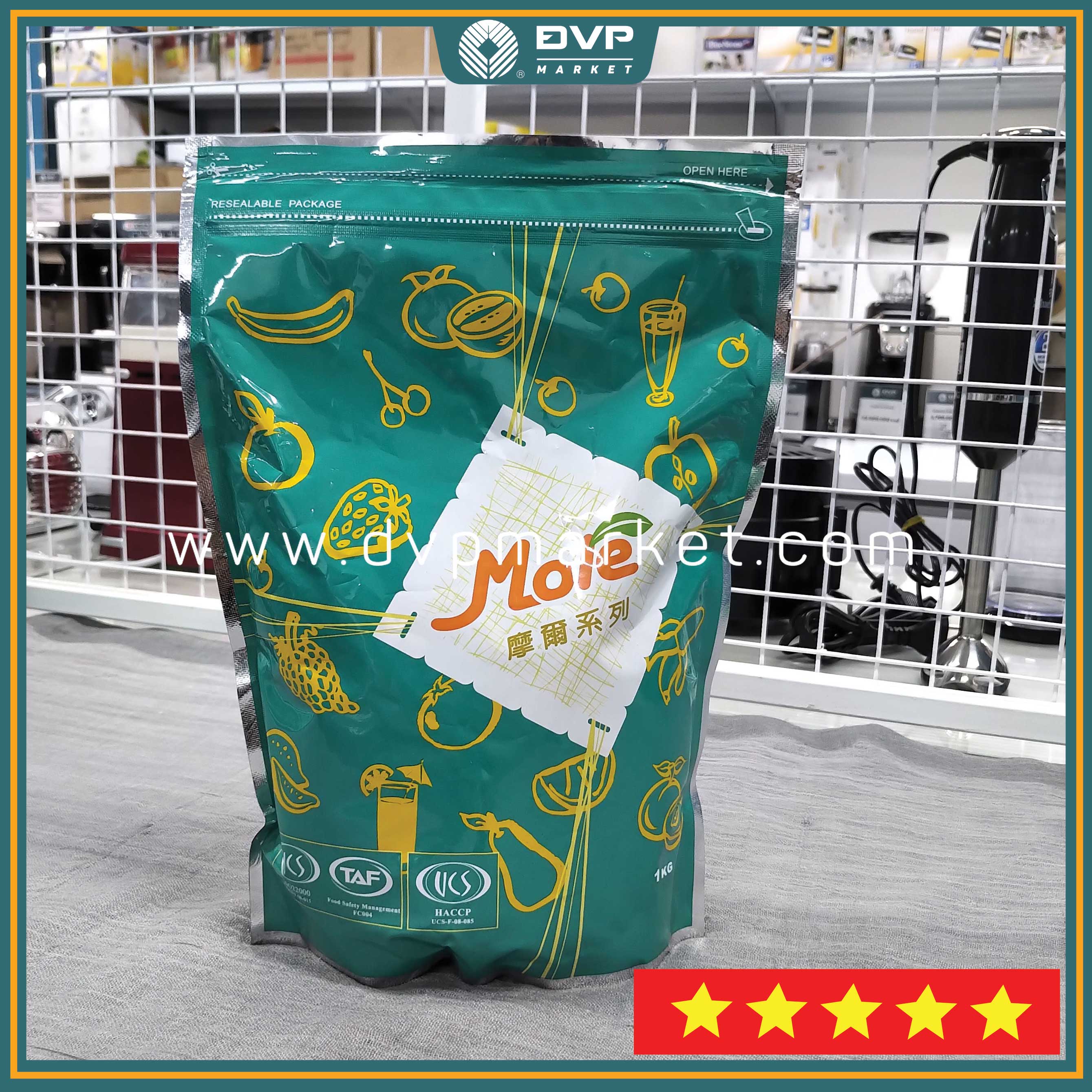 Bột pudding/flan Mole Đài Loan hương Khoai môn - bịch 1kg