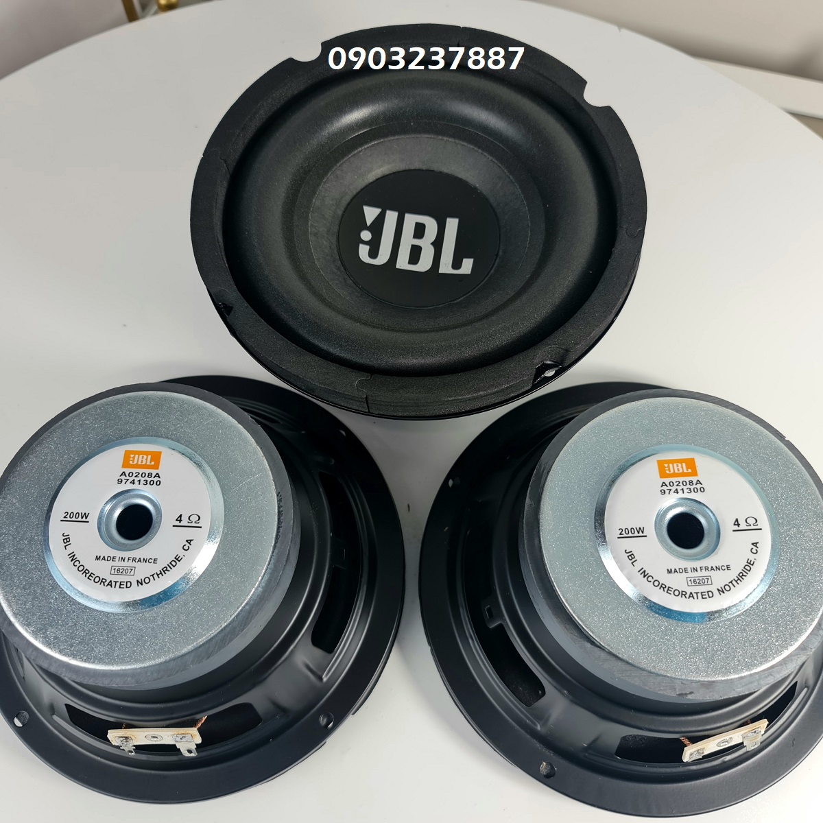 Củ loa SUB JBL 16 trở kháng 4 ôm công suất Max 200W - 6,5inh ( 01 Loa)
