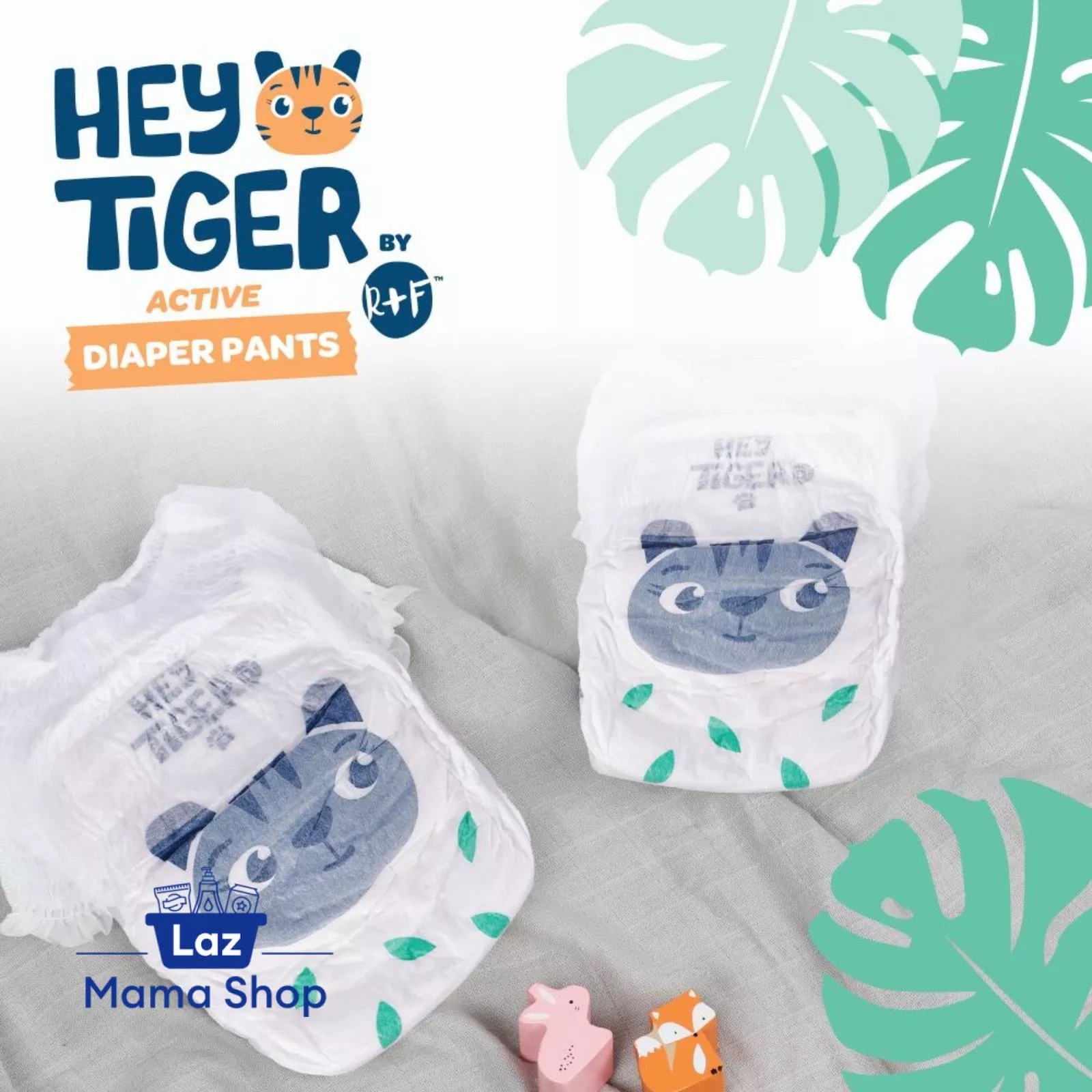 [VOUCHER100K _12-14/12 ] Tã/Bỉm quần Hey Tiger Jumbo Size M 3 miếng