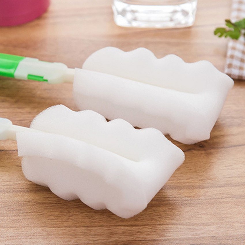 Que rửa cốc, bình sữa mút tiện dụng - Que rửa cốc bọt biển