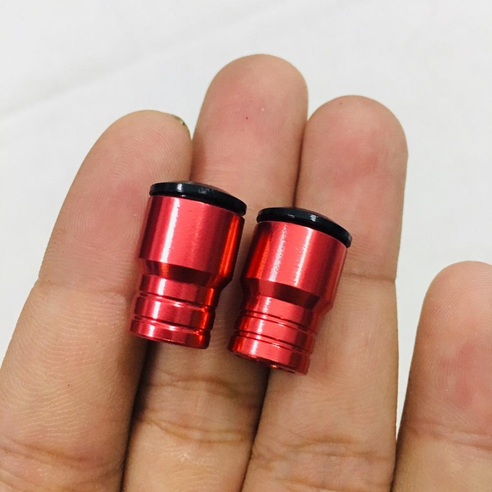 NẮP VAN VÒI KIỂU CHO XE MÁY NHƯ NẮP ZIN (MÀU ĐỎ)
