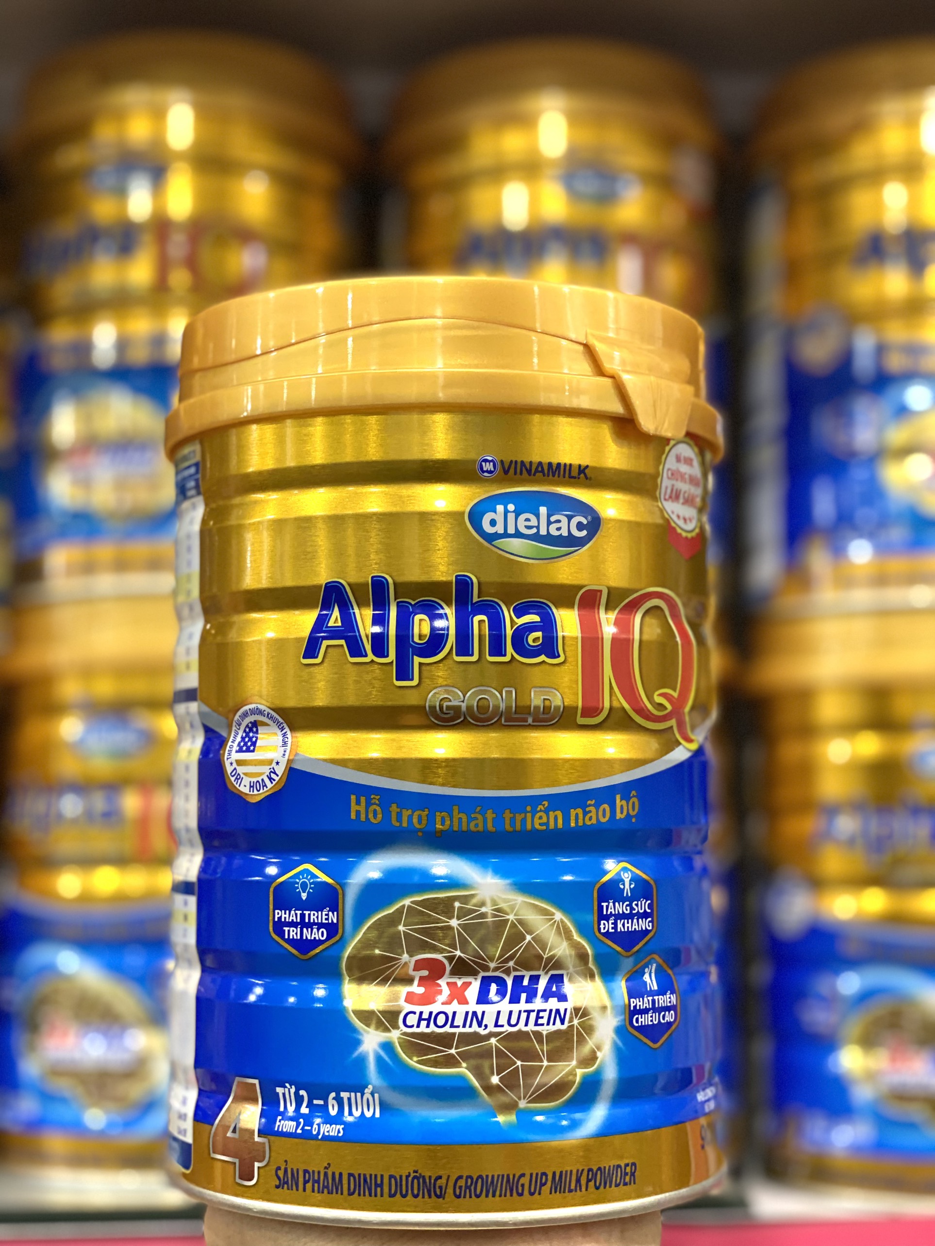 Sữa Dielac Alpha Gold IQ 3 - 4 900G