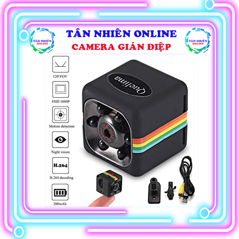 [Xả lỗ]Camera mini Q11- Với thiết kế siêu nhỏ nhưng độ phân giải thì lại cao, đồ chơi công nghệ, Tân Nhiên Online