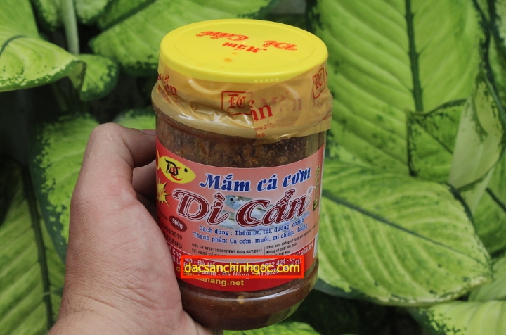 [HCM]Mắm cá cơm Dì Cẩn 500g