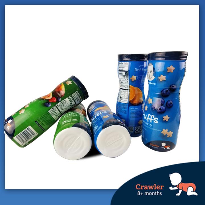 Bánh ăn dặm Gerber Puffs hình sao 42g