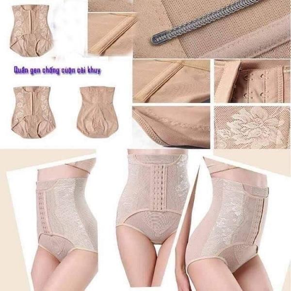 Quần lót gen nịt bụng ( 3 nấc móc cài)