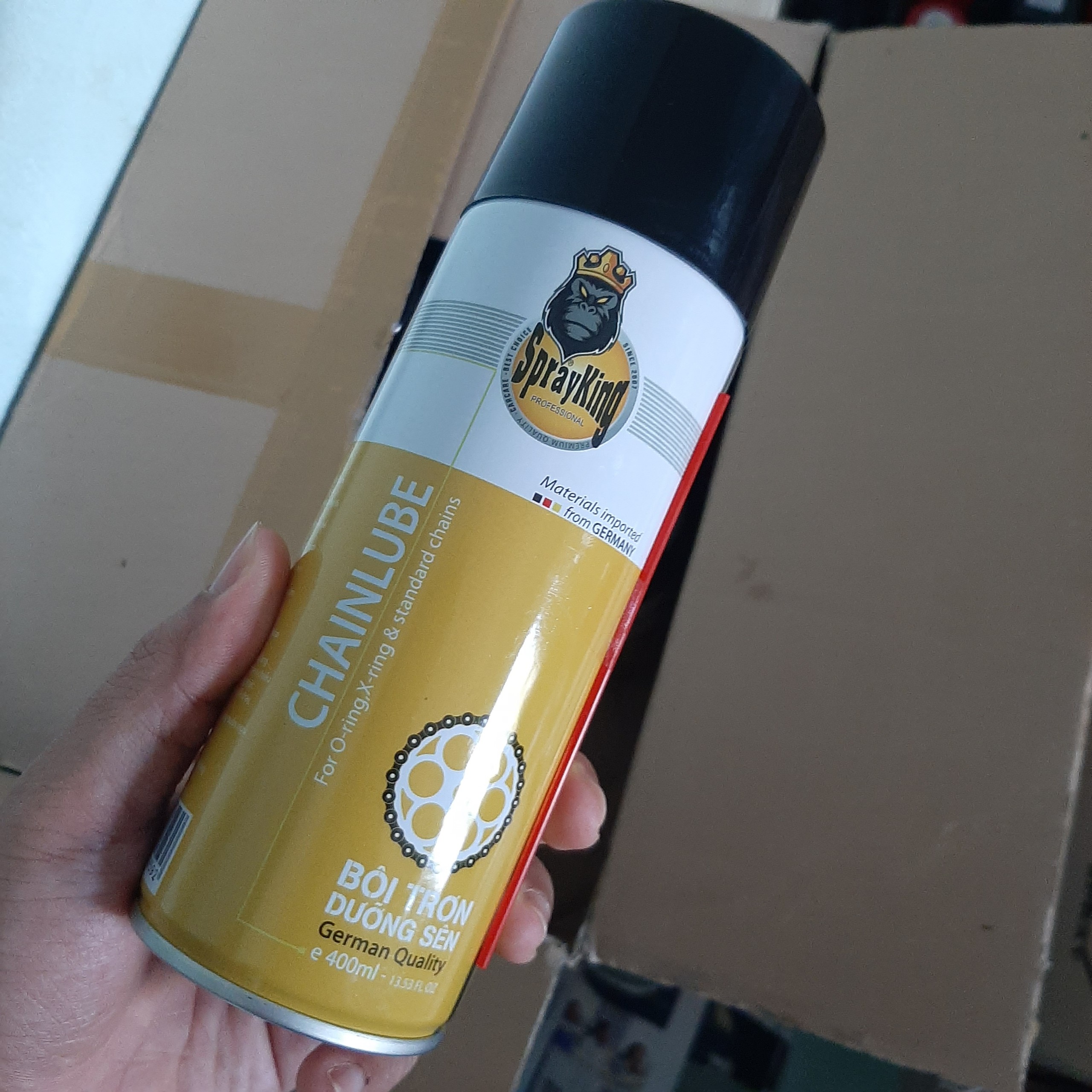 Dưỡng sên SPRAYKING CHAIN LUBE 400ML