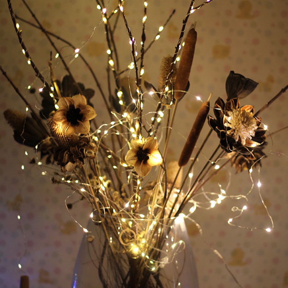 Đèn led đom đóm fairylight có sẵn pin SP301