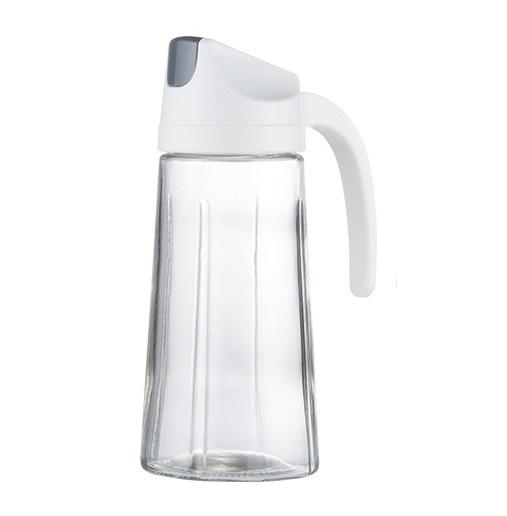 Bình đựng nước chấm dầu ăn thủy tinh - 21x8.5cm 377g 630ml