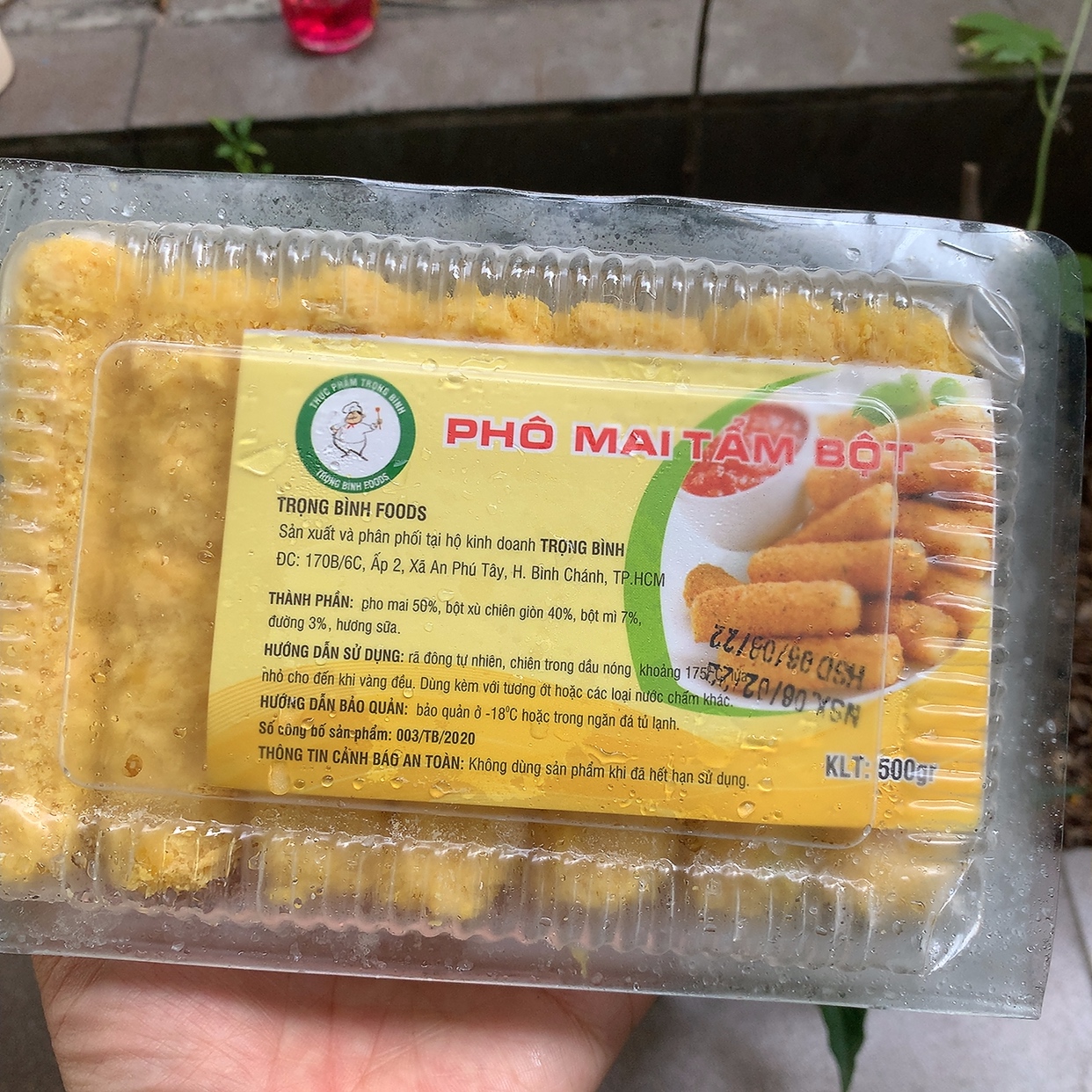 Phô mai que hộp 500gr 13 que (Giao tphcm)