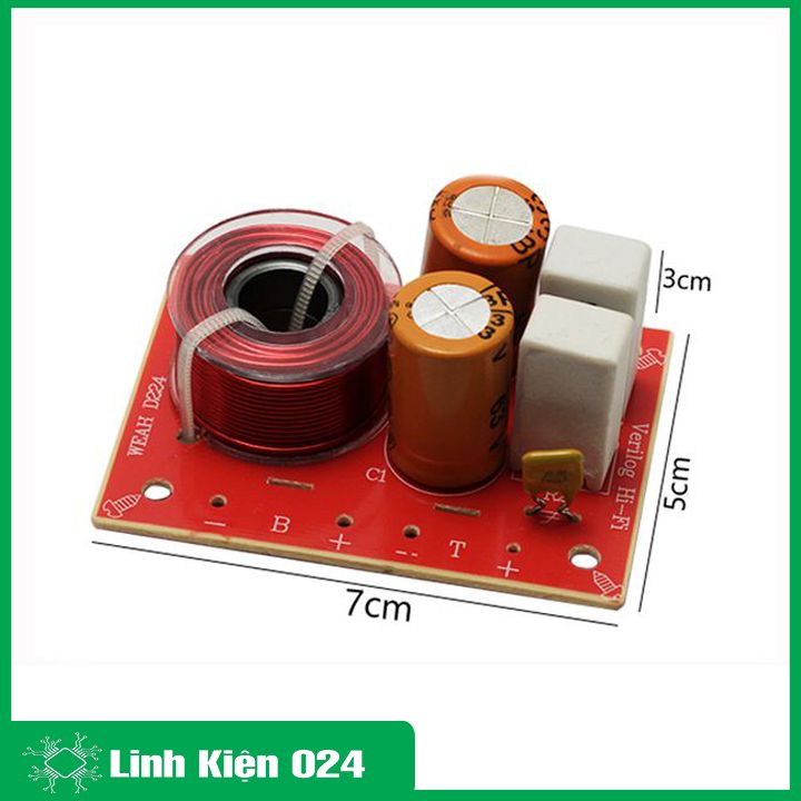 Module phân tần loa 2 kênh 48Hz - 20KHz 80W