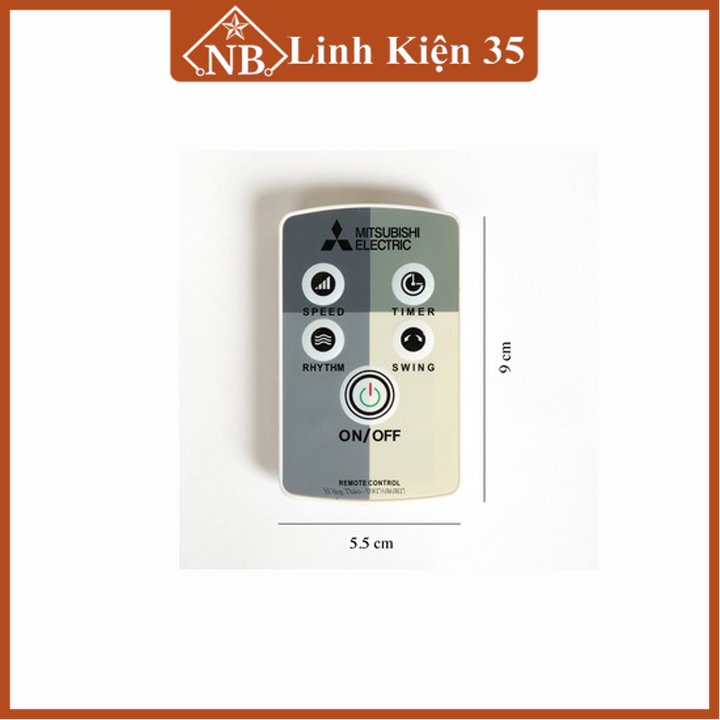 Remote Control for Mitsubishi Fans