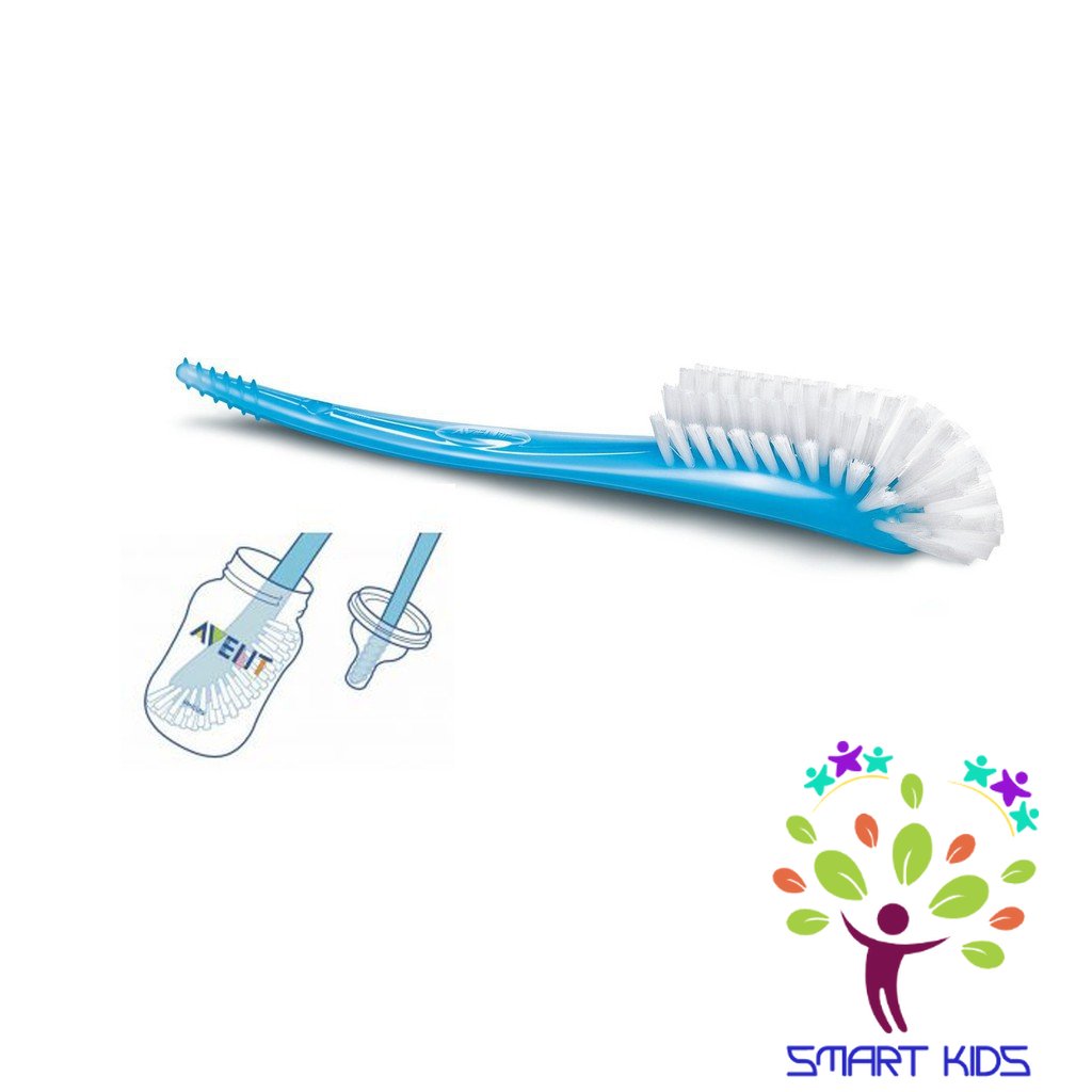 Cọ bình sữa Philips Avent xanh/hồng