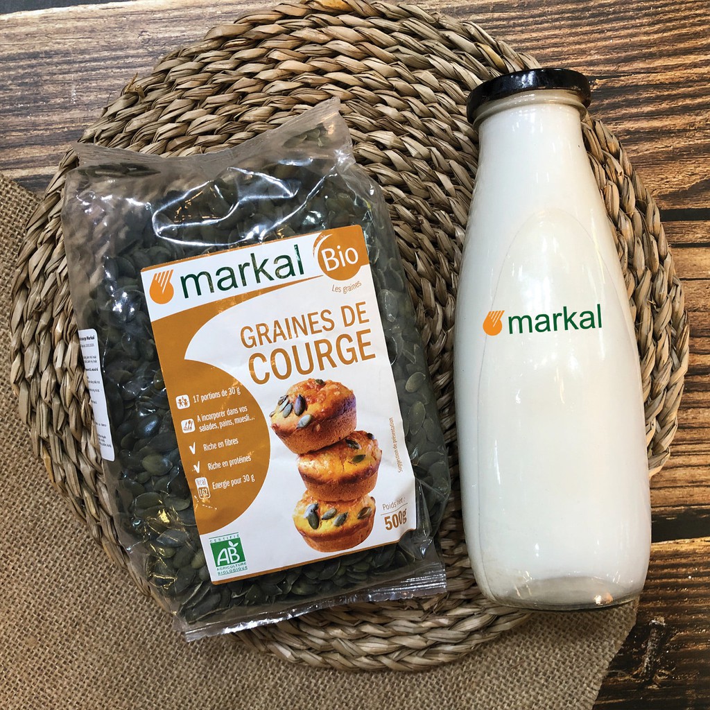 Hạt bí hữu cơ cao cấp Markal 500g