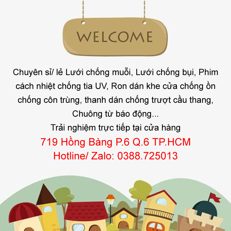 [HCM]Rèm cửa chống muỗi thế hệ mới nhất