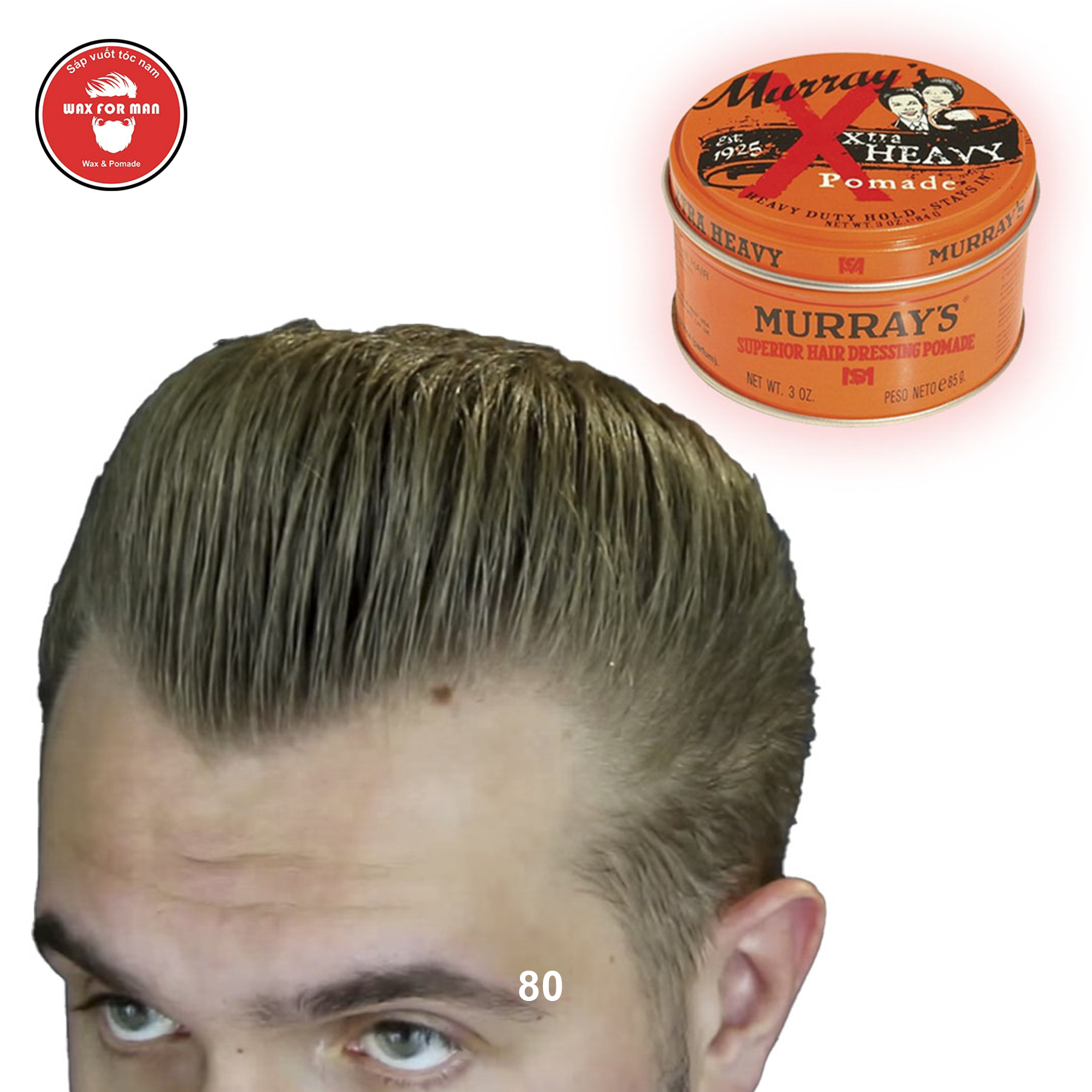 Sáp vuốt tóc Murray's Xtra Heavy Pomade