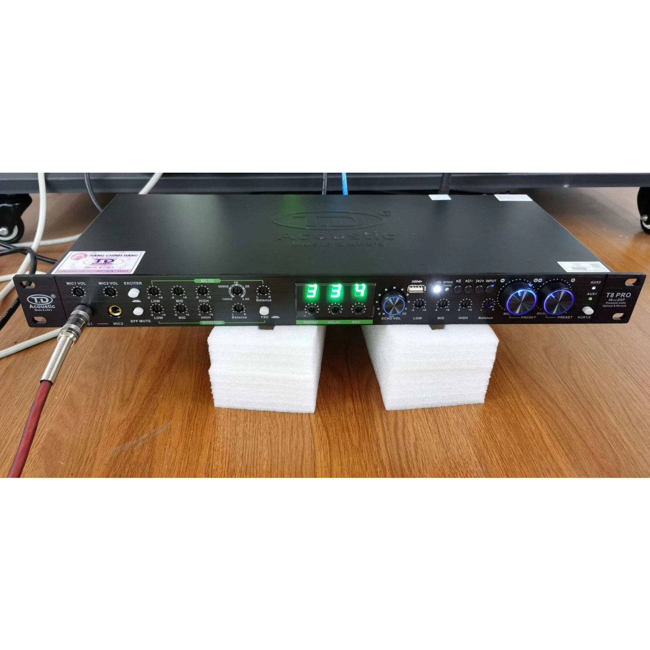 Vang cơ lai số td acoustic t8 pro new 2021
