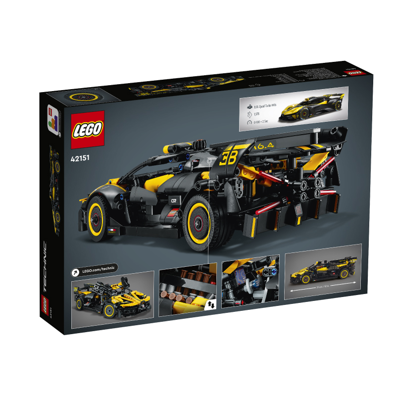Đồ Chơi LEGO Technic Siêu Xe Bugatti Bolide 42151 (905 chi tiết)
