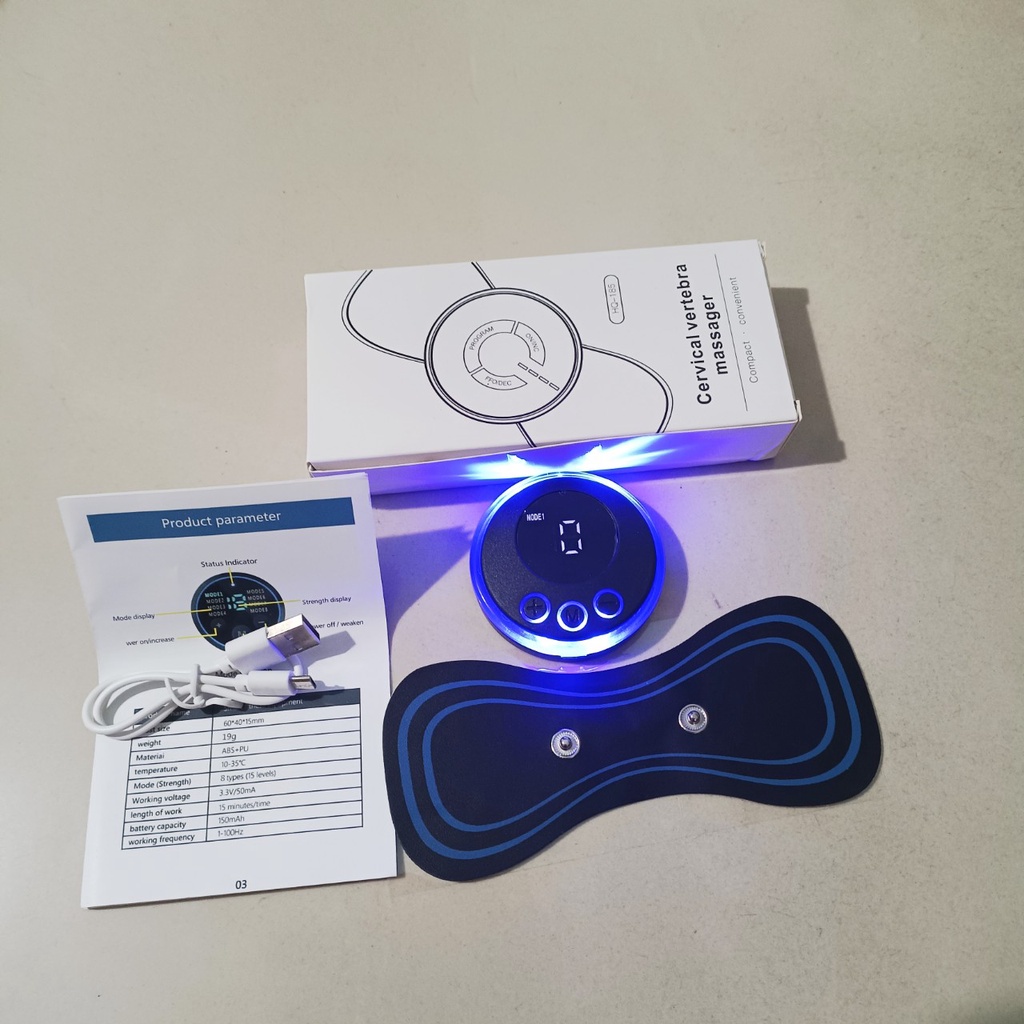 Máy massage cầm tay mini, massage cầm tay mini toàn thân 6 cấp độ chuyên sâu đa năng