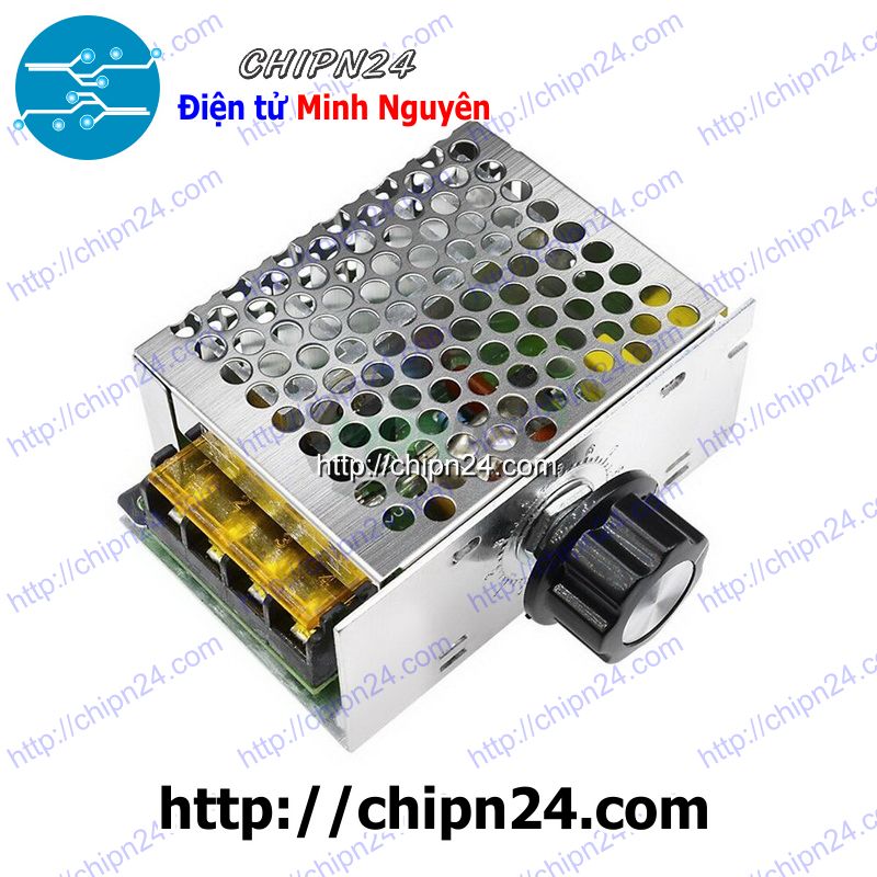 Dimmer ac 220v 4000w có vỏ