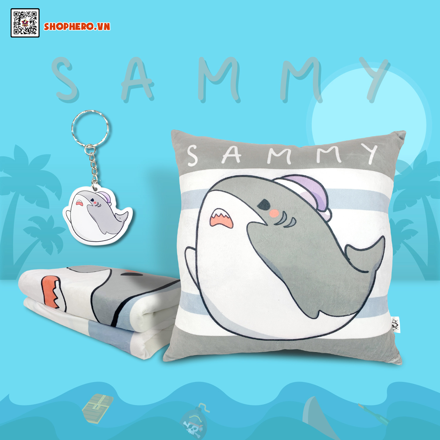 Bộ chăn gối Sammy Hero Team