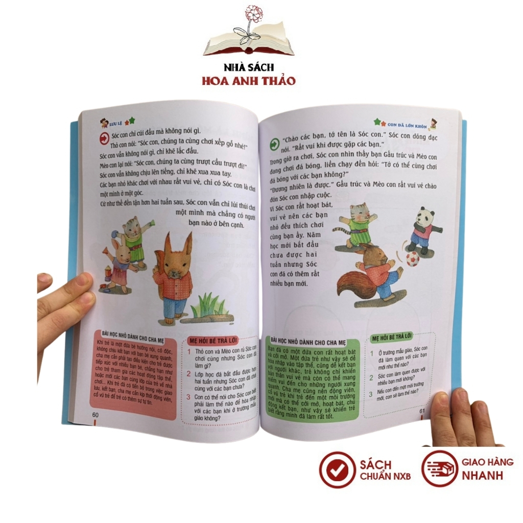 Sách - Con đã lớn khôn dành cho trẻ 5-12 tuổi (nhiều chủ đề)