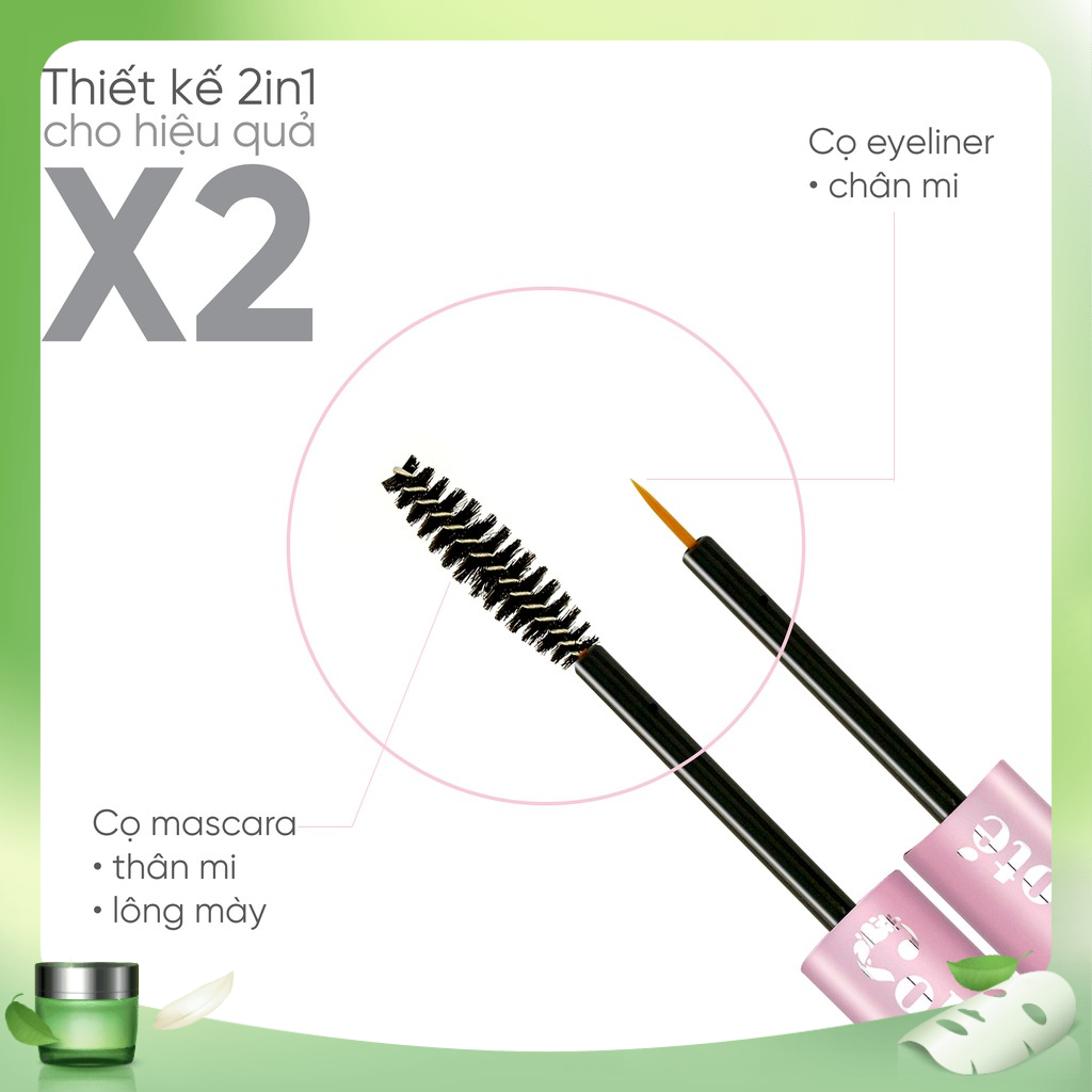 Serum dưỡng dài mi & mày Coboté 10ml