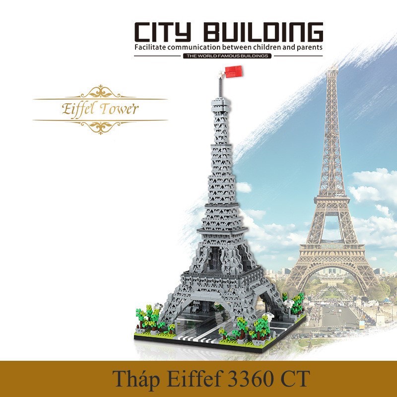 Lắp ráp Tháp Eiffel - Pháp kiến trúc lắp ráp tháp Eiffel
