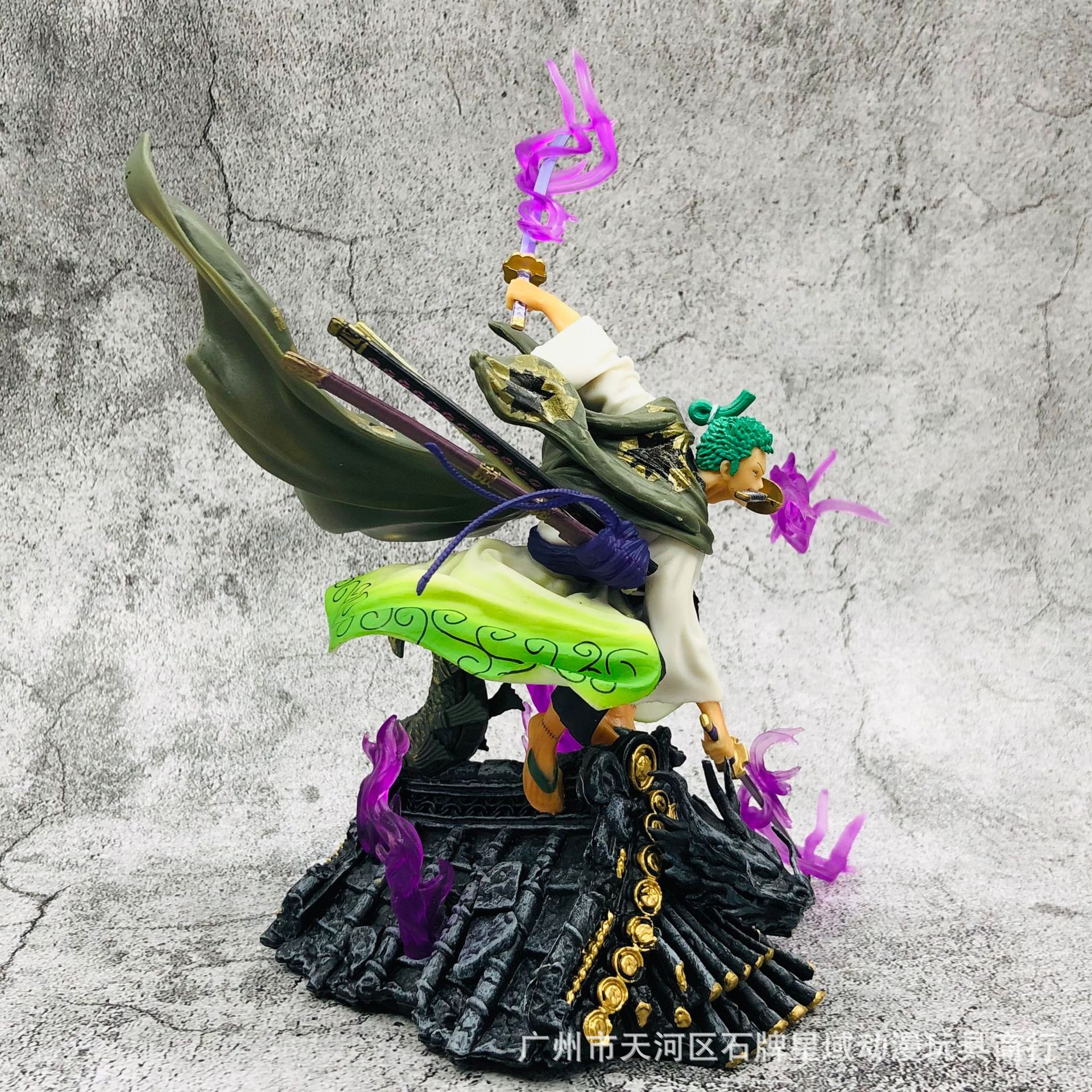 Tượng Roronoa Zoro art wano - One piece
