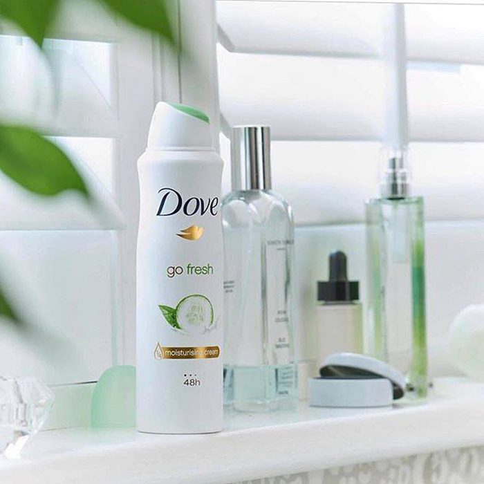 Xịt Khử Mùi Dưỡng Da Sáng Mịn Dove 48H 150ml