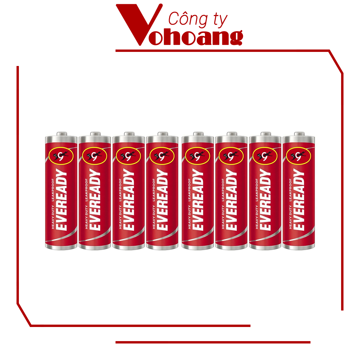 8 pin AA Eveready Heavy Duty