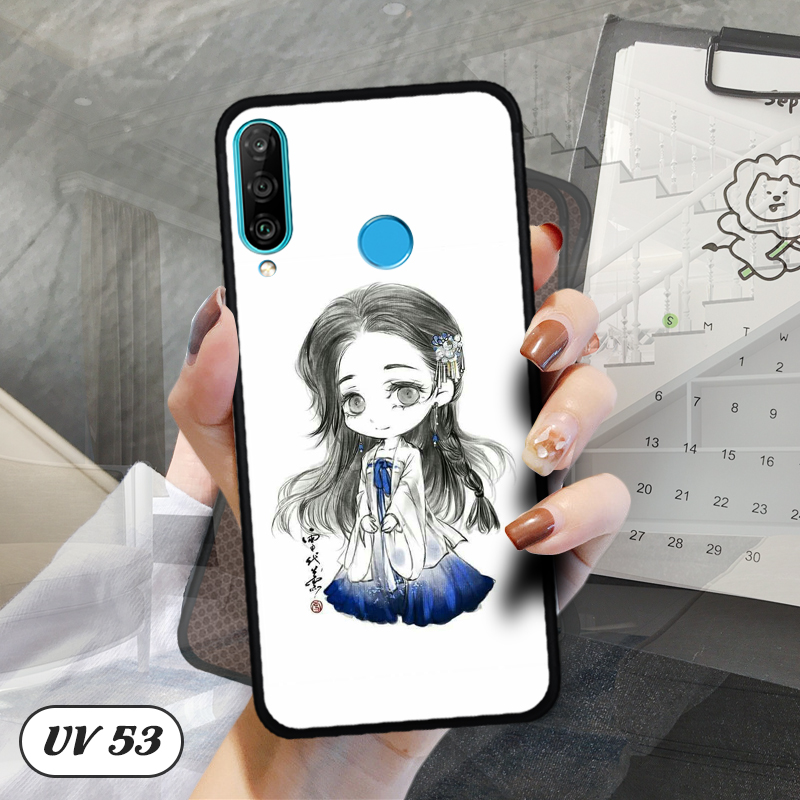 Ốp HUAWEI NOVA 4E - lưng nhám viền dẻo