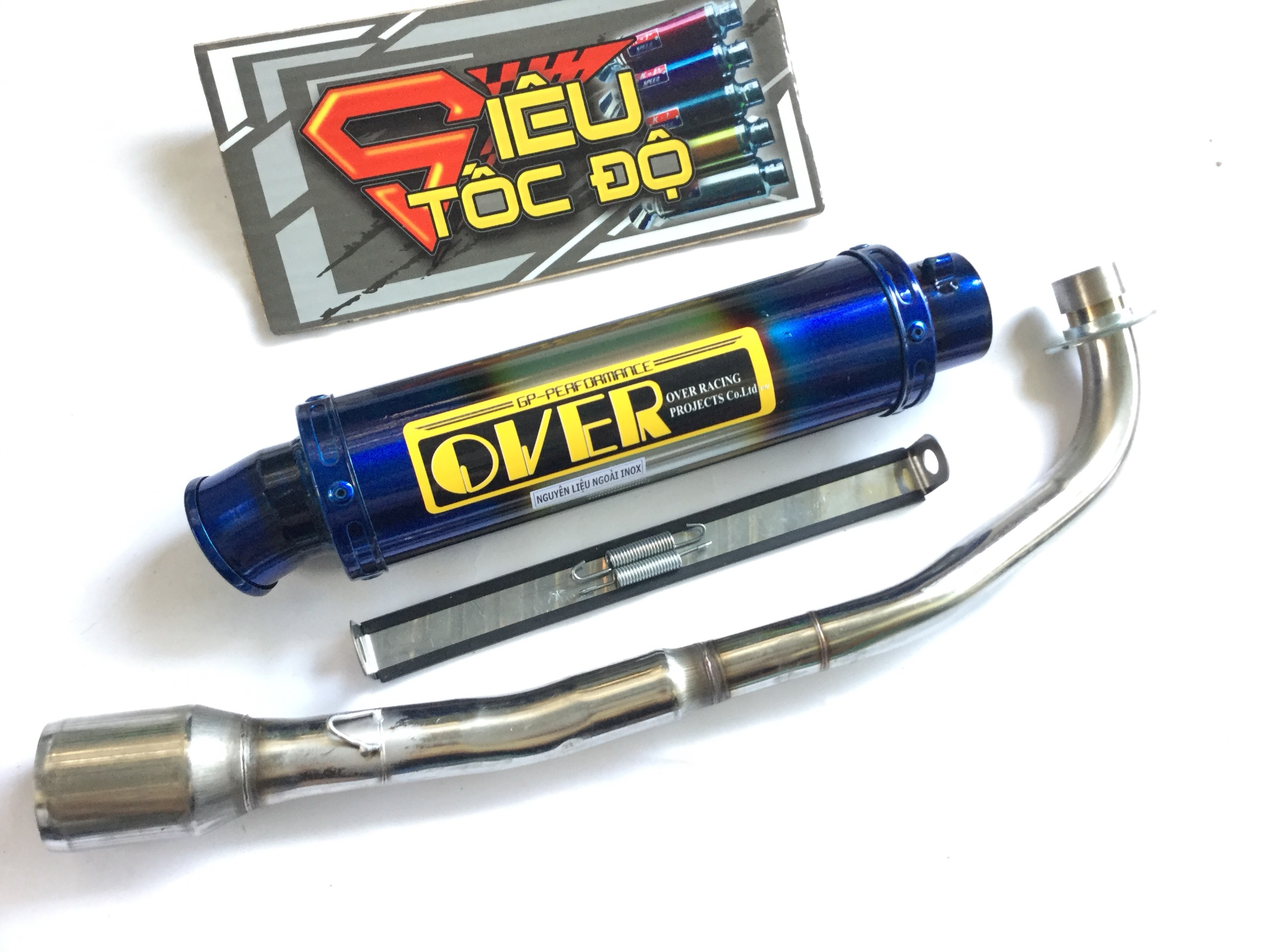 Bộ pô Over full cổ pô Exciter 150 độ bô nổ xe Ex , Sản Phẩm Chất Lượng, Gian Hàng Uy Tín, Giá Cả Cực Tốt, Mua Ngay.