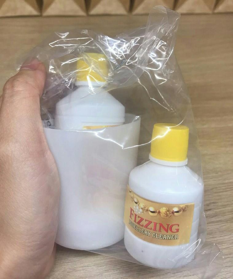 Nước Rửa Nữ Trang, Làm Sạch Và Làm Sáng Các Loại Trang Sức Vàng Bạc Fizzing 70ml