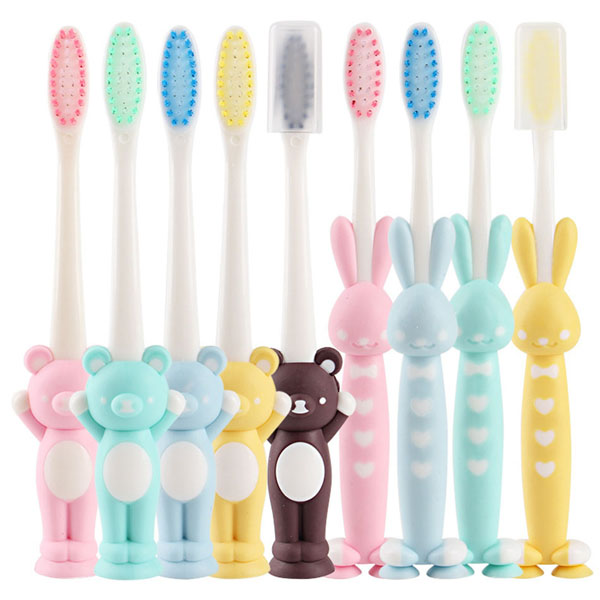 [xả kho]Set 4 bàn chải hình thú xuất Nhật cho bé yêu