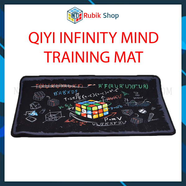 Thảm Qiyi nhỏ (Speed mat for rubiks cube-Small) 50cm x 36cm / Thảm Training mat 2021/ Thảm Training Infinity 2021